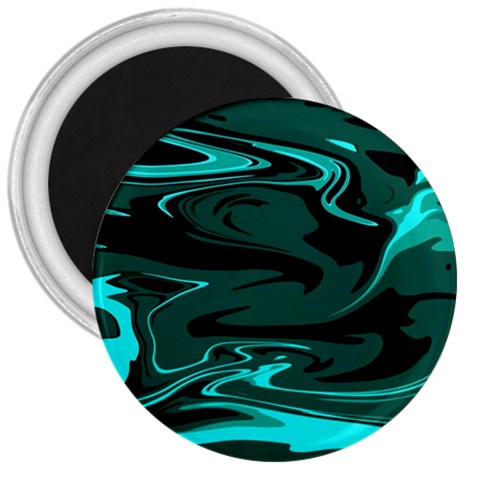 Hauntedlagoon 3  Magnets from ArtsNow.com Front