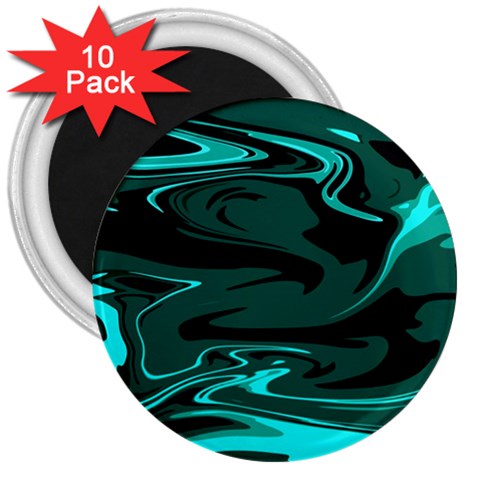 Hauntedlagoon 3  Magnets (10 pack)  from ArtsNow.com Front