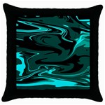 Hauntedlagoon Throw Pillow Case (Black)