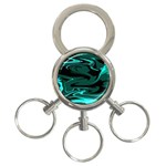 Hauntedlagoon 3-Ring Key Chains