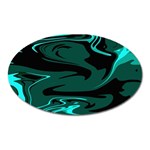 Hauntedlagoon Oval Magnet