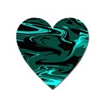 Hauntedlagoon Heart Magnet