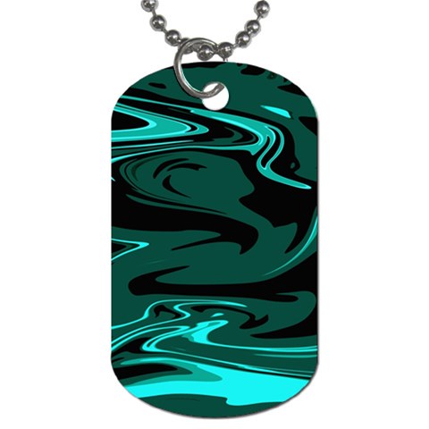 Hauntedlagoon Dog Tag (Two Sides) from ArtsNow.com Front