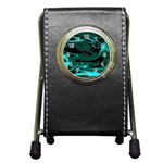 Hauntedlagoon Pen Holder Desk Clocks