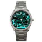 Hauntedlagoon Sport Metal Watch