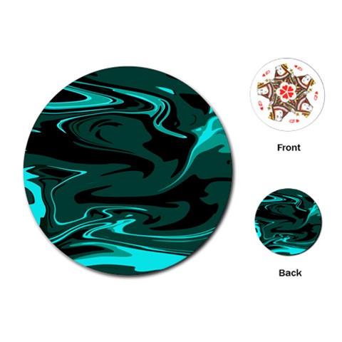 Hauntedlagoon Playing Cards (Round)  from ArtsNow.com Front