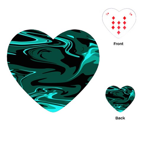 Hauntedlagoon Playing Cards (Heart)  from ArtsNow.com Front