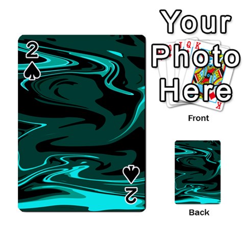 Hauntedlagoon Playing Cards 54 Designs  from ArtsNow.com Front - Spade2