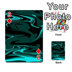 Hauntedlagoon Playing Cards 54 Designs  from ArtsNow.com Front - Diamond3