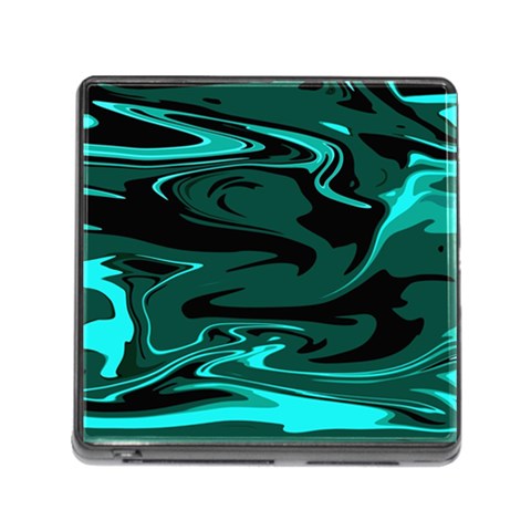 Hauntedlagoon Memory Card Reader (Square) from ArtsNow.com Front