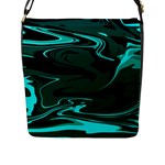 Hauntedlagoon Flap Messenger Bag (L) 