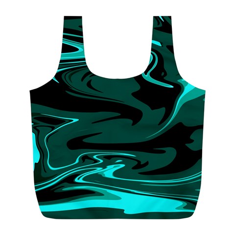 Hauntedlagoon Full Print Recycle Bags (L)  from ArtsNow.com Front