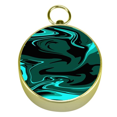 Hauntedlagoon Gold Compasses from ArtsNow.com Front