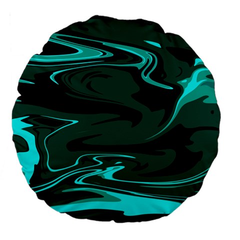 Hauntedlagoon Large 18  Premium Flano Round Cushions from ArtsNow.com Back