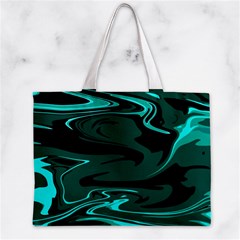 Hauntedlagoon Zipper Mini Tote Bag from ArtsNow.com Front