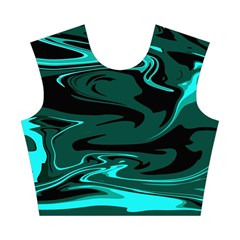 Hauntedlagoon Cotton Crop Top from ArtsNow.com Front