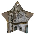 Exterior Facade Antique Colonial Church Olinda Brazil Ornament (Star) 