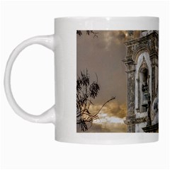 Exterior Facade Antique Colonial Church Olinda Brazil White Mugs from ArtsNow.com Left