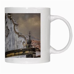 Exterior Facade Antique Colonial Church Olinda Brazil White Mugs from ArtsNow.com Right