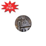 Exterior Facade Antique Colonial Church Olinda Brazil 1  Mini Buttons (10 pack) 