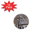 Exterior Facade Antique Colonial Church Olinda Brazil 1  Mini Magnet (10 pack) 