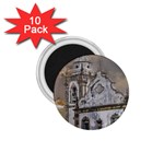 Exterior Facade Antique Colonial Church Olinda Brazil 1.75  Magnets (10 pack) 