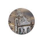 Exterior Facade Antique Colonial Church Olinda Brazil Magnet 3  (Round)