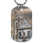 Exterior Facade Antique Colonial Church Olinda Brazil Dog Tag (One Side)