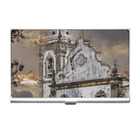 Exterior Facade Antique Colonial Church Olinda Brazil Business Card Holders from ArtsNow.com Front
