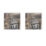 Exterior Facade Antique Colonial Church Olinda Brazil Cufflinks (Square)