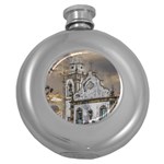 Exterior Facade Antique Colonial Church Olinda Brazil Round Hip Flask (5 oz)