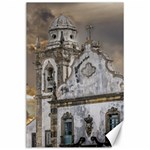 Exterior Facade Antique Colonial Church Olinda Brazil Canvas 24  x 36 