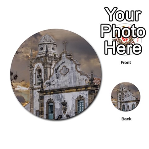Exterior Facade Antique Colonial Church Olinda Brazil Multi Front 1