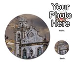 Exterior Facade Antique Colonial Church Olinda Brazil Multi-purpose Cards (Round) 