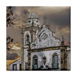 Exterior Facade Antique Colonial Church Olinda Brazil Face Towel