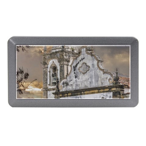 Exterior Facade Antique Colonial Church Olinda Brazil Memory Card Reader (Mini) from ArtsNow.com Front