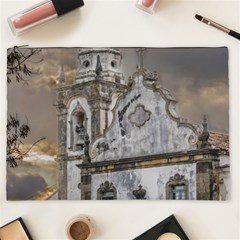 Exterior Facade Antique Colonial Church Olinda Brazil Cosmetic Bag (XXL)  from ArtsNow.com Front