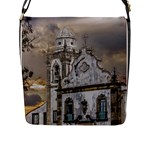 Exterior Facade Antique Colonial Church Olinda Brazil Flap Messenger Bag (L) 