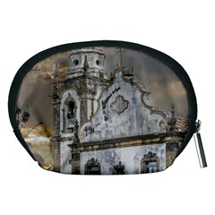 Exterior Facade Antique Colonial Church Olinda Brazil Accessory Pouches (Medium)  from ArtsNow.com Back