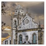 Exterior Facade Antique Colonial Church Olinda Brazil Large Satin Scarf (Square)