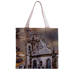 Exterior Facade Antique Colonial Church Olinda Brazil Zipper Grocery Tote Bag from ArtsNow.com Front
