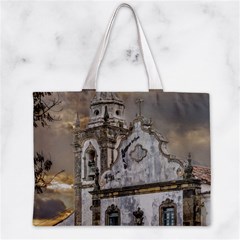 Exterior Facade Antique Colonial Church Olinda Brazil Zipper Mini Tote Bag from ArtsNow.com Front