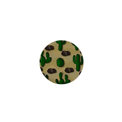 Cactuses 1  Mini Buttons from ArtsNow.com Front