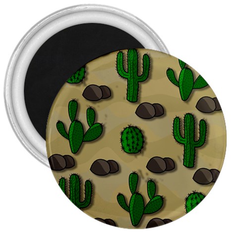 Cactuses 3  Magnets from ArtsNow.com Front