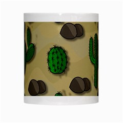 Cactuses White Mugs from ArtsNow.com Center