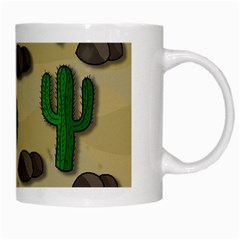 Cactuses White Mugs from ArtsNow.com Right