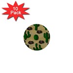 Cactuses 1  Mini Buttons (10 pack) 