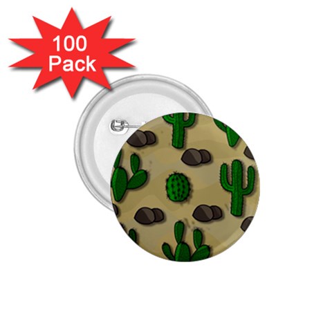 Cactuses 1.75  Buttons (100 pack)  from ArtsNow.com Front