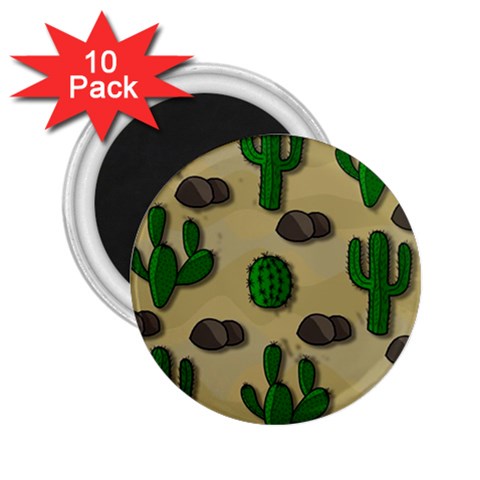 Cactuses 2.25  Magnets (10 pack)  from ArtsNow.com Front