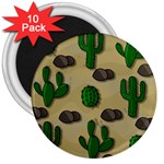 Cactuses 3  Magnets (10 pack) 